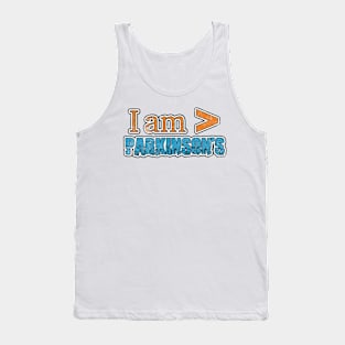 Parkinsons is Less Than II distressed Tank Top